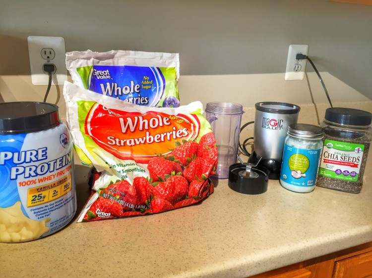 Berry Protein Smoothie Pic 1