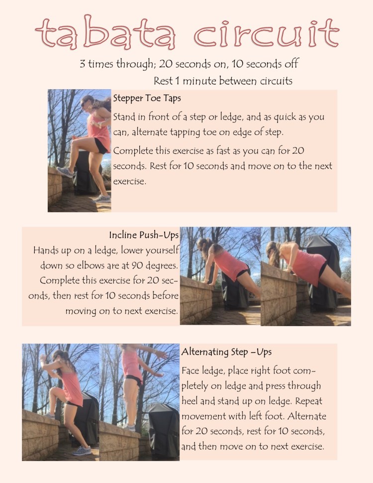 Tabata Circuit Workout 1